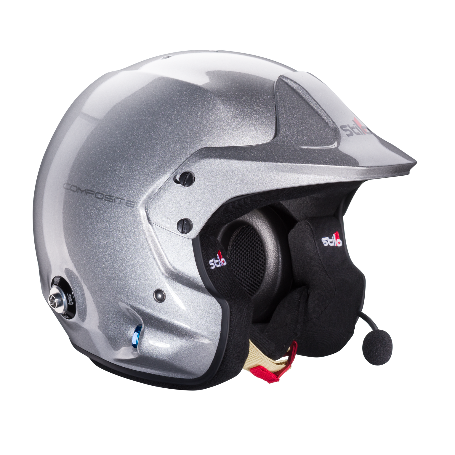 Шлем открытый STILO Venti TROPHY  PLUS Composite ралли, интерком, HANS, (Snell 2020 FIA 8859-15  Hans FIA8858-10)