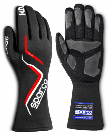 Перчатки для автоспорта FIA Sparco LAND, черный (8856-2000) фото