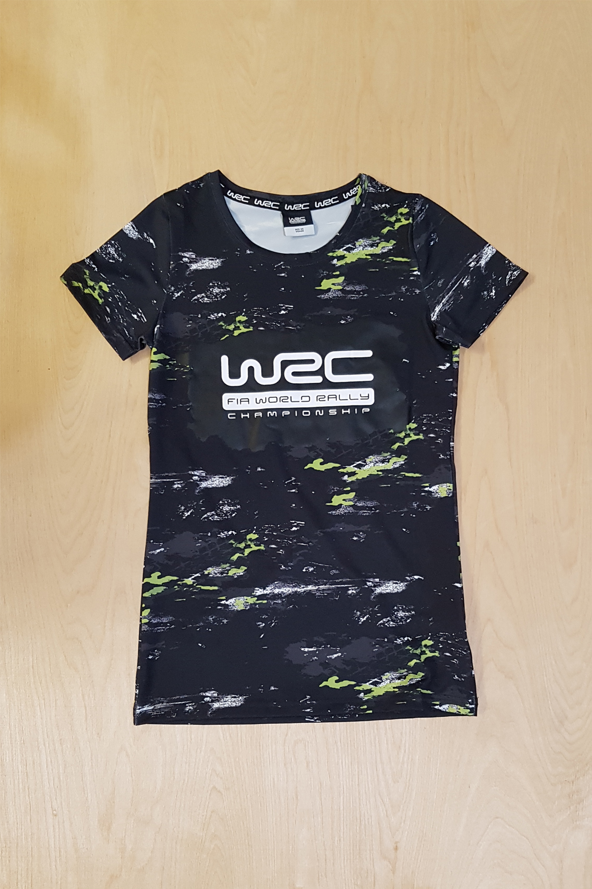 Футболка женская WRC 2018 цвет черный