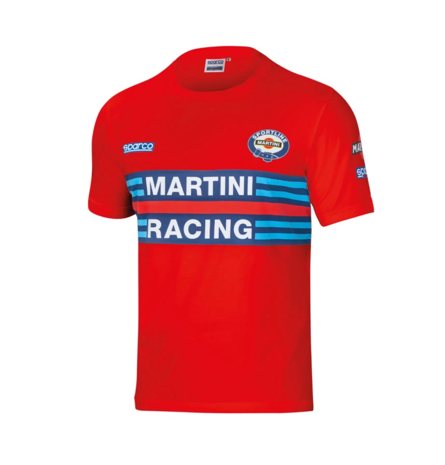 Футболка SPARCO MARTINI RACING цвет красный