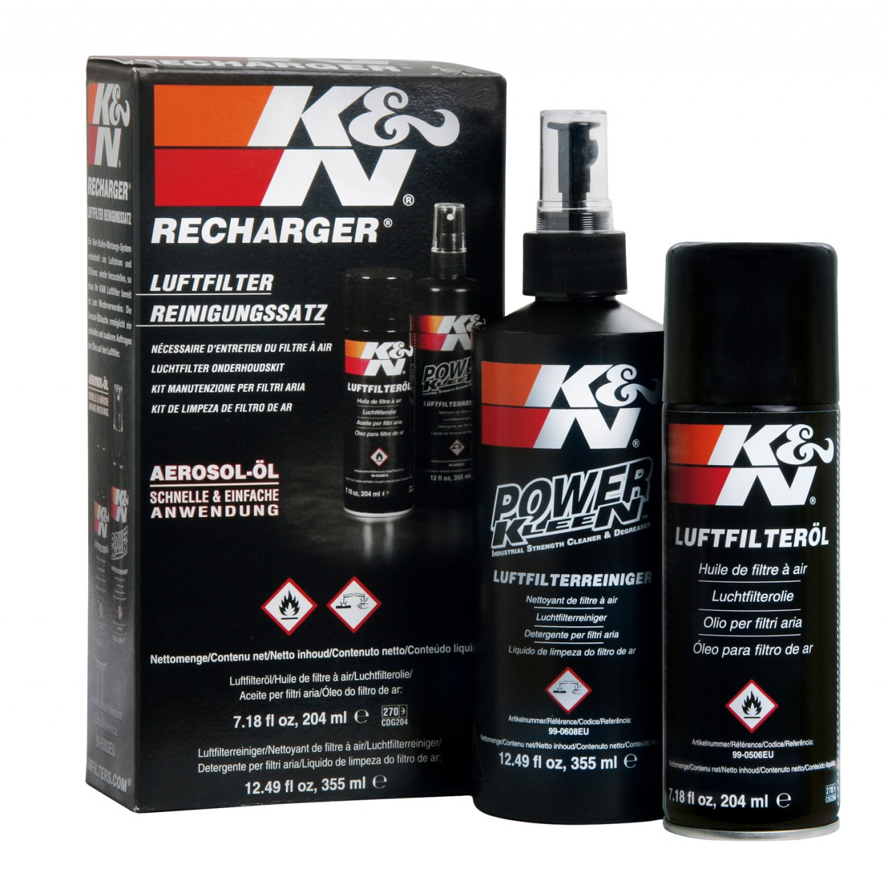 Hабор для чистки и пропитки воздушных фильтров K&N фото