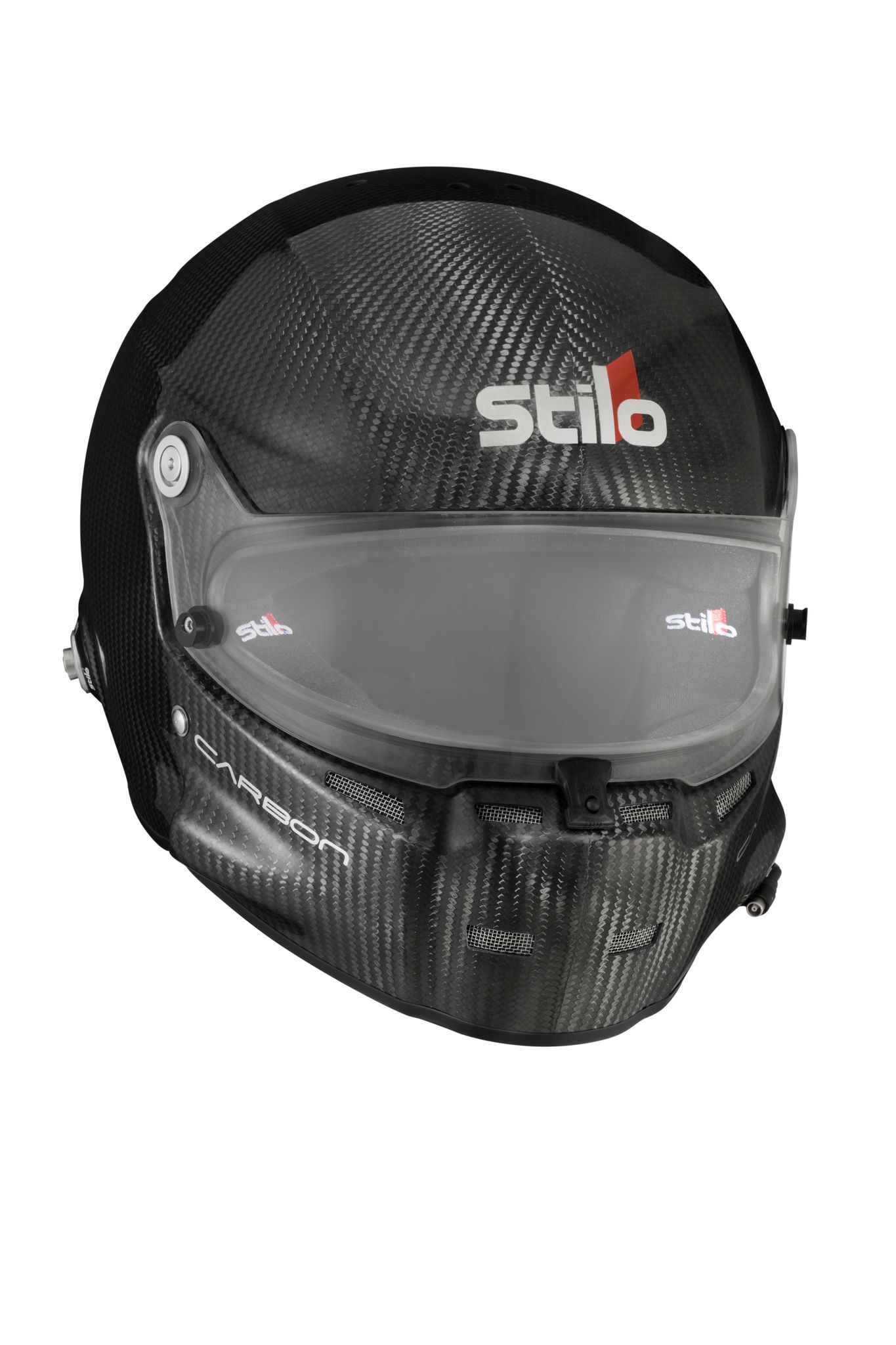 Шлем закрытый STILO ST5F Carbon интерком, HANS, (FIA8859-2015 и SHELL 2020)